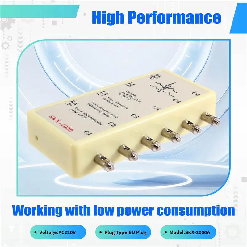 【SLEEK】 générateur de Signal ECG simulé pour électrocardiogramme émulateur ECG simulateur ECG SKX-2000A Instrument de Simulation de prise ue