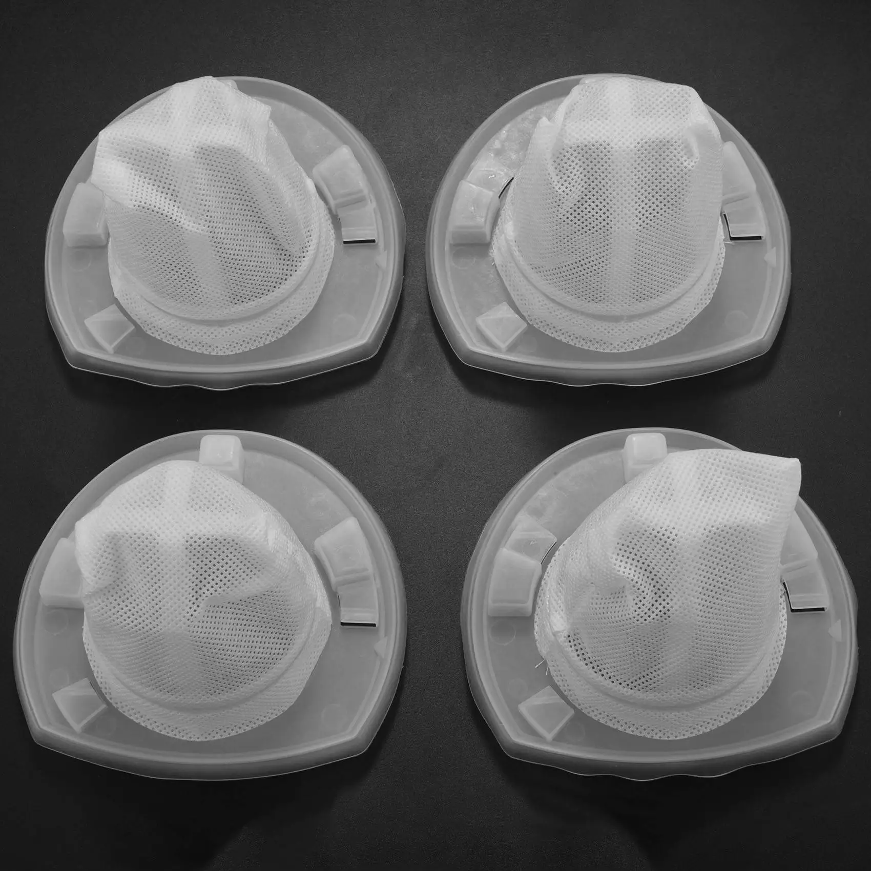 A76K 4 Pack Replacement For Black & Decker VF110 Filter, Part Compatible With Black & Decker CHV1410L, CHV1510, CHV9610, CHV1210