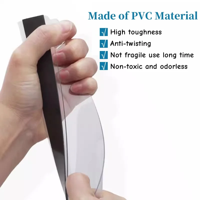 Magnetische plankverdeler voor supermarkt Snack Drankjes Display Transparant Clear Closet Storage Separator Keuken Kantoor Partitie