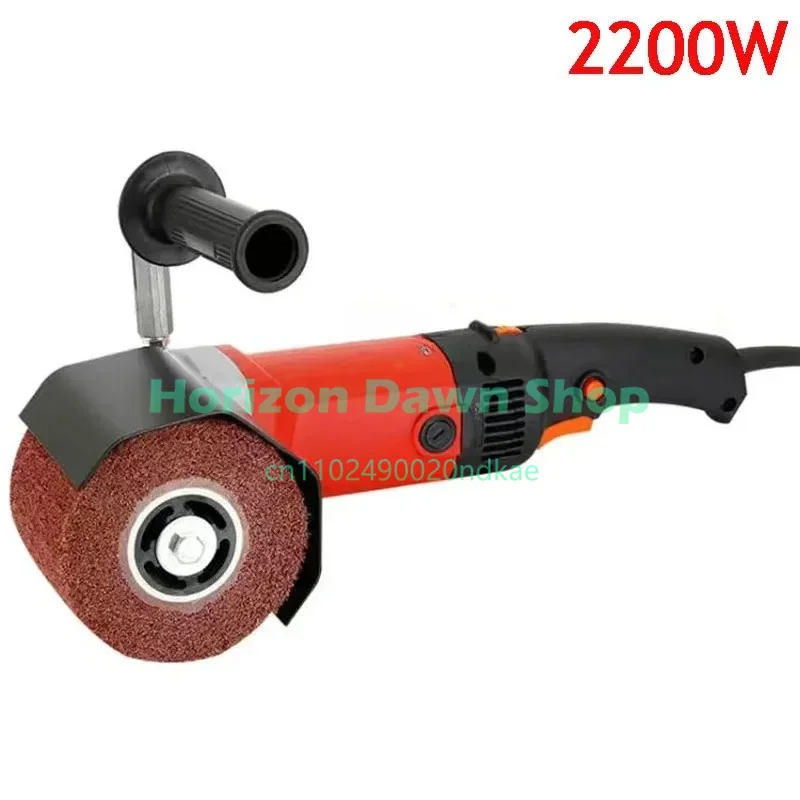 2200w Burnishing Polishing Machine 3000rpm Industrial Polisher Sander Wire Drawing Machine Metal Wood Ceramic Tile Polishing BB