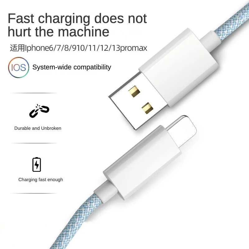 120W USB Type C Cable 10A Wire Fast Charging Macaron Color Single Head 1m/1.5m/2m Charger Data Cord For Xiaomi Huawei Samsung