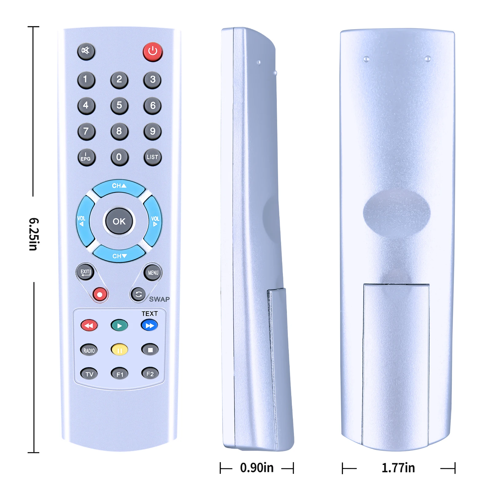 Controle remoto rc0896-v4.0 rc0896-v5.0 ds193-3 para SCHWAIGER DSR520E DSR570 ds193-3, novo