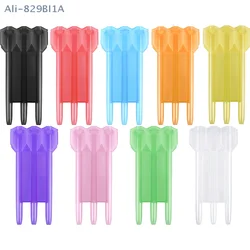 1Pc Dart Box Portable Colorful Transparent ABS Plastic Darts Storage Case Key Lock Buckle Integrated Universal Dart Protector