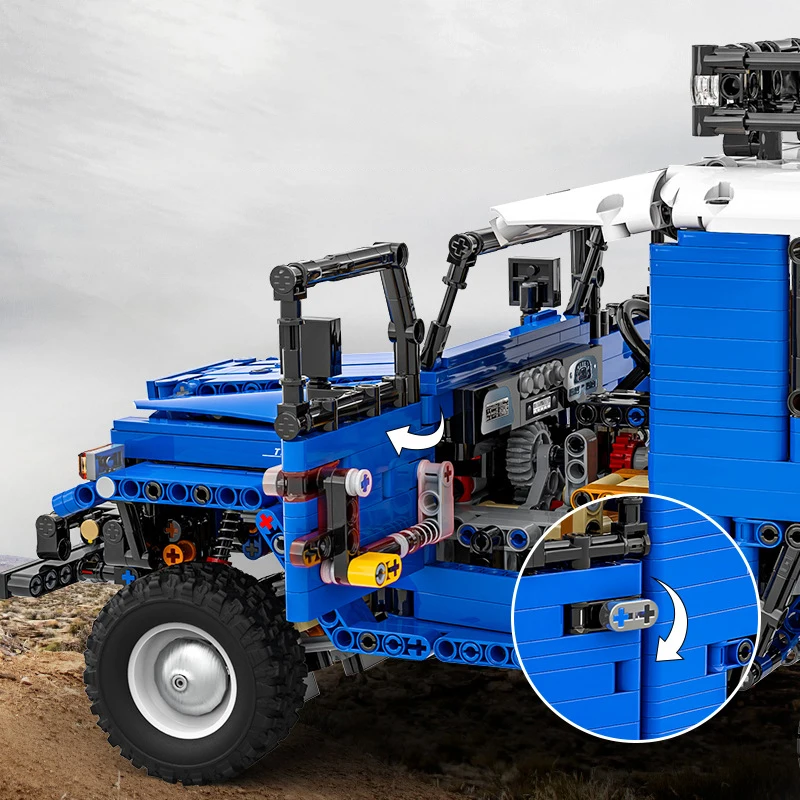 2101PCS MOC Technik J40 Supercars Building Blocks City Speed Super Racing Modello Mattoni Giocattoli ad alta tecnologia Regalo per ragazzi Regali per adulti