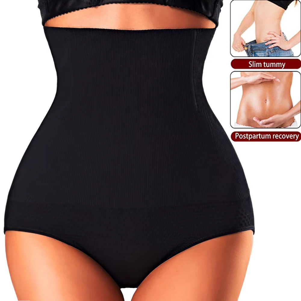 Women High Waist Shaping Panties Breathable Body Shaper Slimming Tummy Underwear Ladies Corset Waist Shapewear Butt Lift Panty