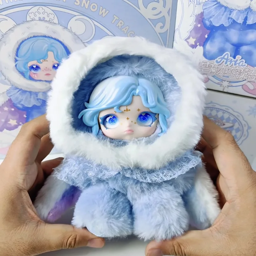 オリジナル ドゥミア アリア 雪の痕跡 シリーズ ブラインドボックス 可愛い ビニール製ぬいぐるみ アクションフィギュア カワイイ デコレーション サプライズギフト