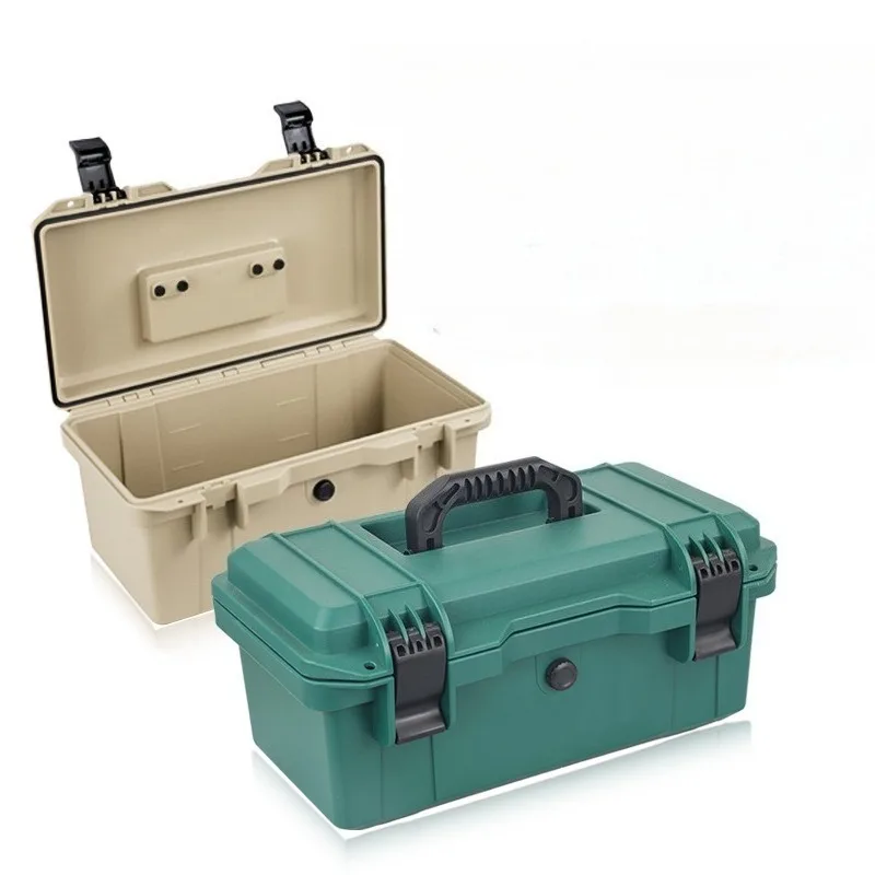 Waterproof Tool Case Electrical Tool Storage Box Household Hardware Organizer Suitcase Portable Tools Parts Organization Boxes