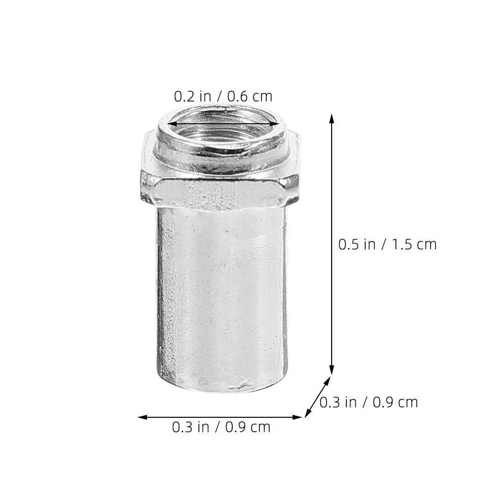 10Pcs Drum Accessories Nuts Drum Lugs For Drummer Precision Engineered Iron Swivel Floor Maintenance