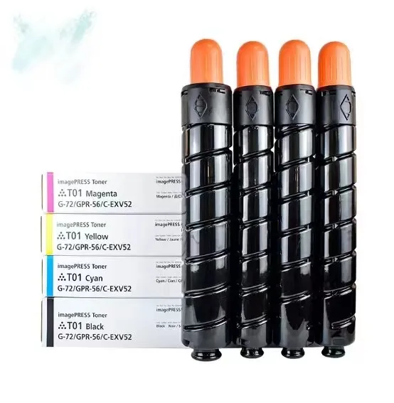 

(4pcs/lot) Tn CAN T01 Compatible Toner Cartridge for Canon IR C60 C650 C700 C710 C750 C800 C810 C850 C910 C600 Printer Supplies