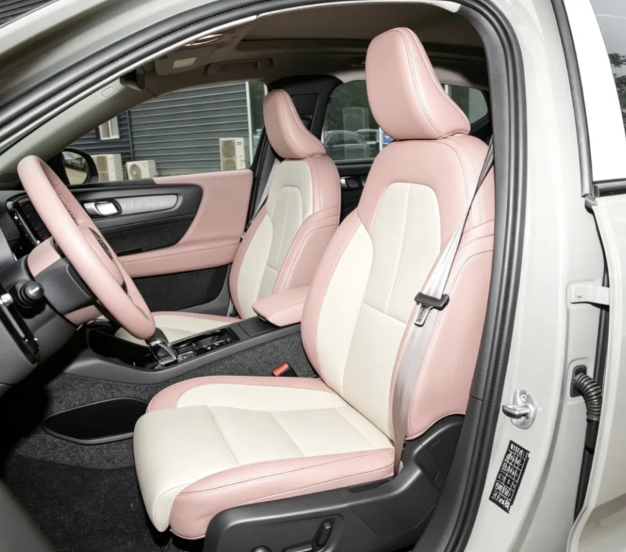 Für Volvo XC40 2019 Maßgefertigte Autositzbezüge Luxuriöses Nappaleder 100% Passgenau Innenausstattung 360 ° Vollständige Abdeckung – Detail 6