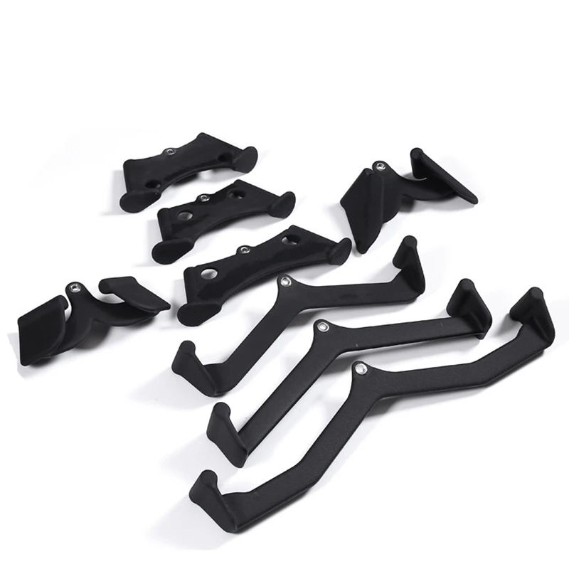 

Восьмикомбинационная регулируемая рукоятка для тяги кабеля (T-Bar), аксессуар для тренажеров с тросовым приводом, для домашнего спортзала, фитнеса, гребли