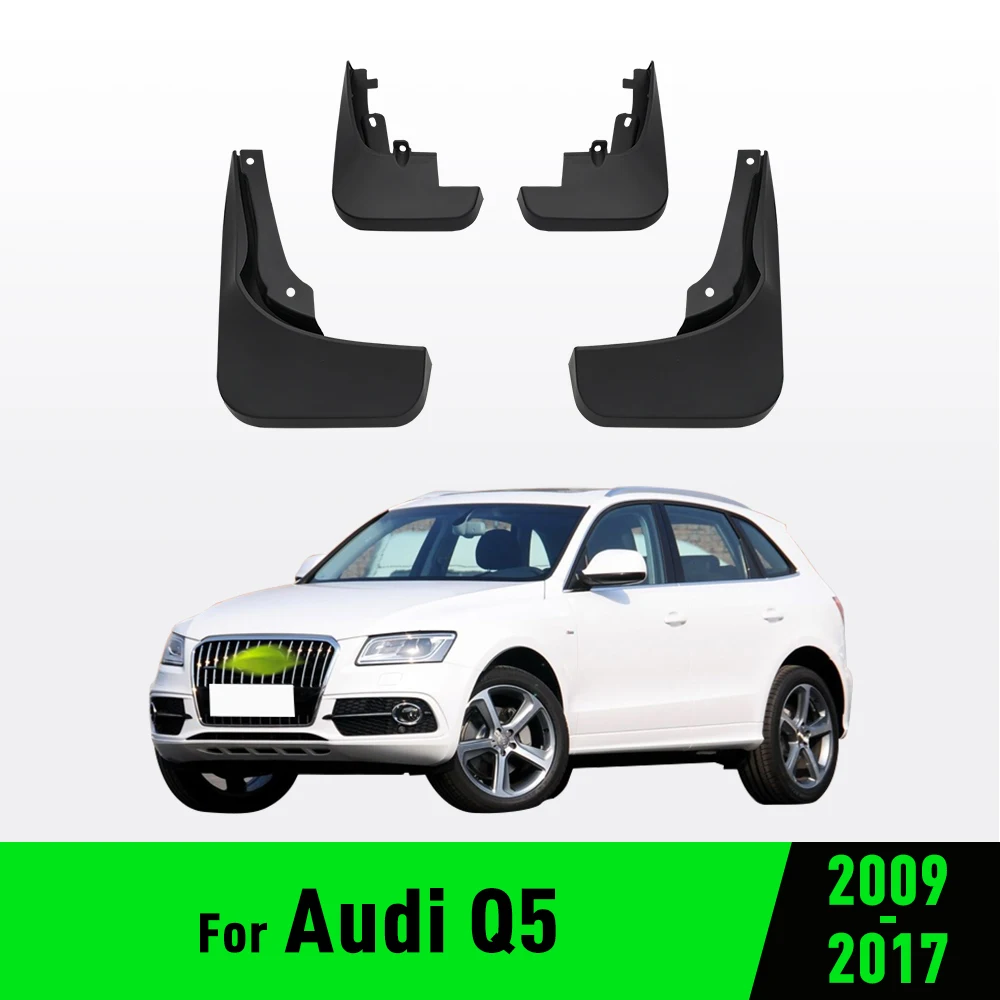 For Audi Q5 2009 2010 2011 2012 2013 2014 2015 2016 2017 Fender Mudflaps Splash Guards Mudguards Mud Flaps car Accessories