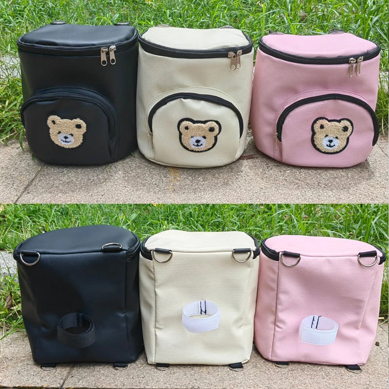 Stroller Organizer Bags Mother Large Capacity Portable Milk Bottle Diaper Double Shoulder Mom's Bag Baby Stroller Accessories