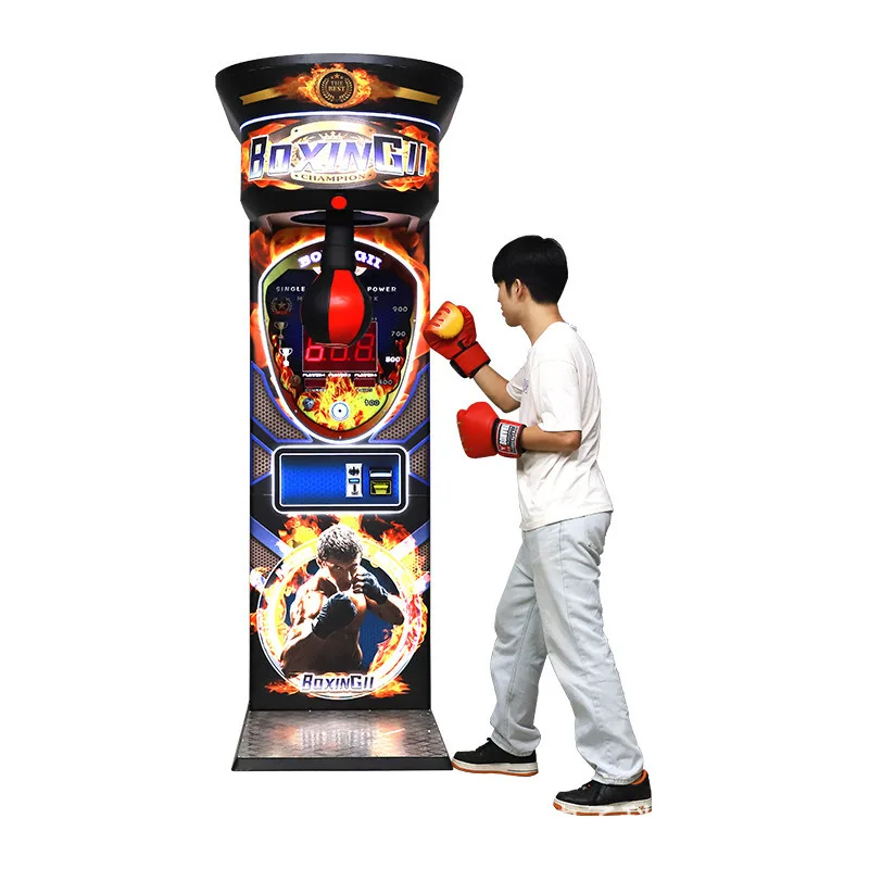 

Boxing Game City Game Machine Equipment Coin Operated Scan Code Boxing Target Boxing Force Measuring Machine