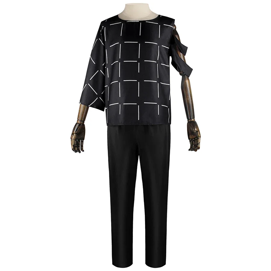 Mahito Jujutsu Kaisen Costume Cosplay top pantaloni tuta parrucca Mahito uomo vestiti per feste di Halloween costumi Cosplay Anime abiti