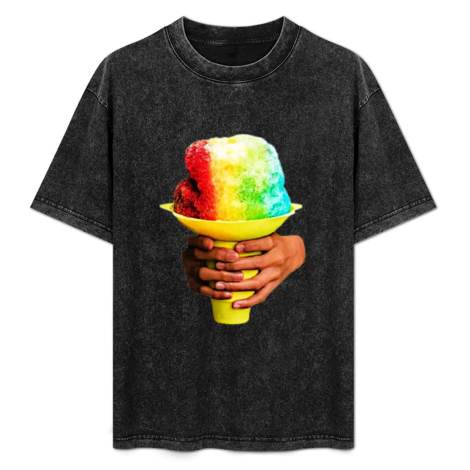 

Hawaiian Snow T-Shirt Large Size Breathable Tee