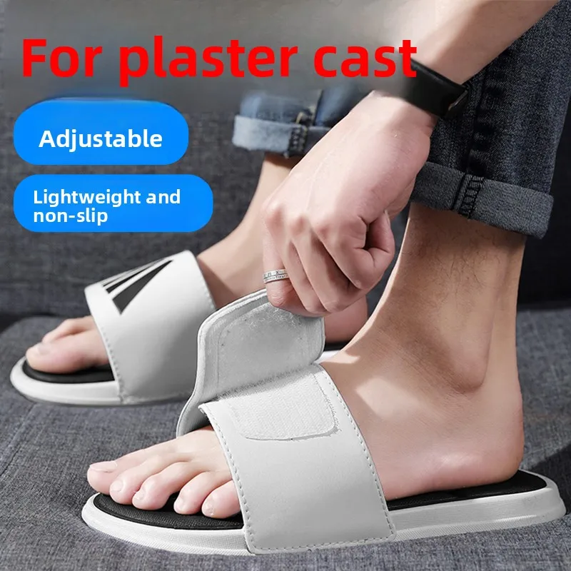 

Регулируемые тапочки для пожилых людей с отекшими ногами и переломами костей, специальная обувь для ношения после операции по восстановлению после переломов.