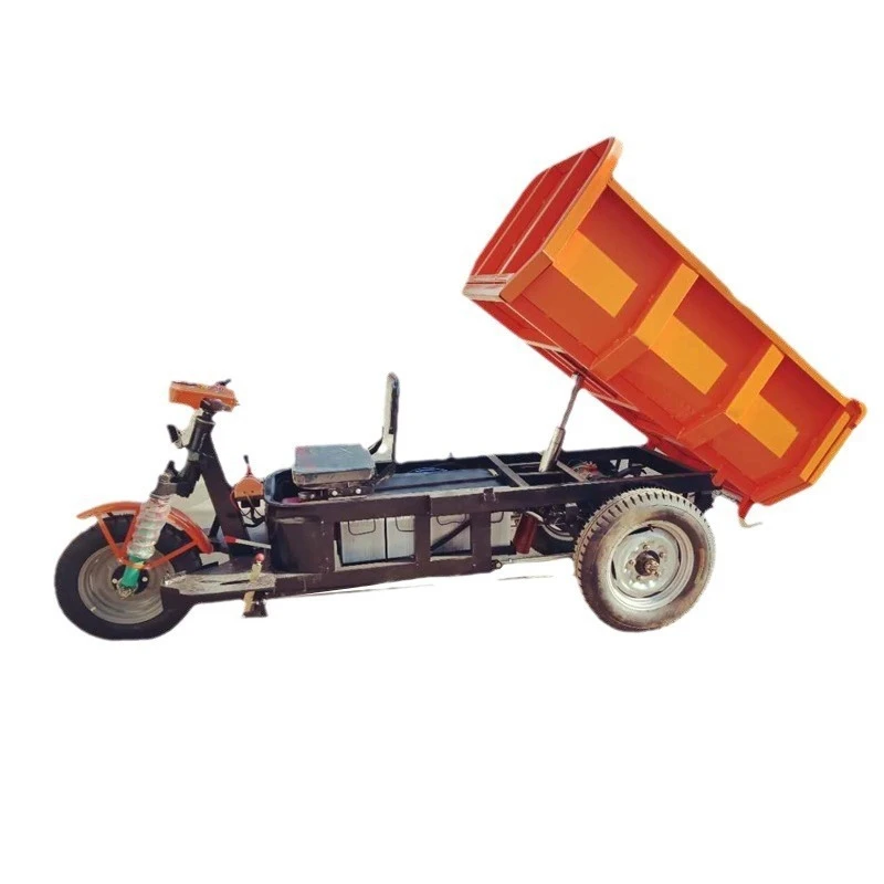 

Construction site dump dump truck, diesel agricultural tricycle, mine pull truck high and low speed load 2 tons