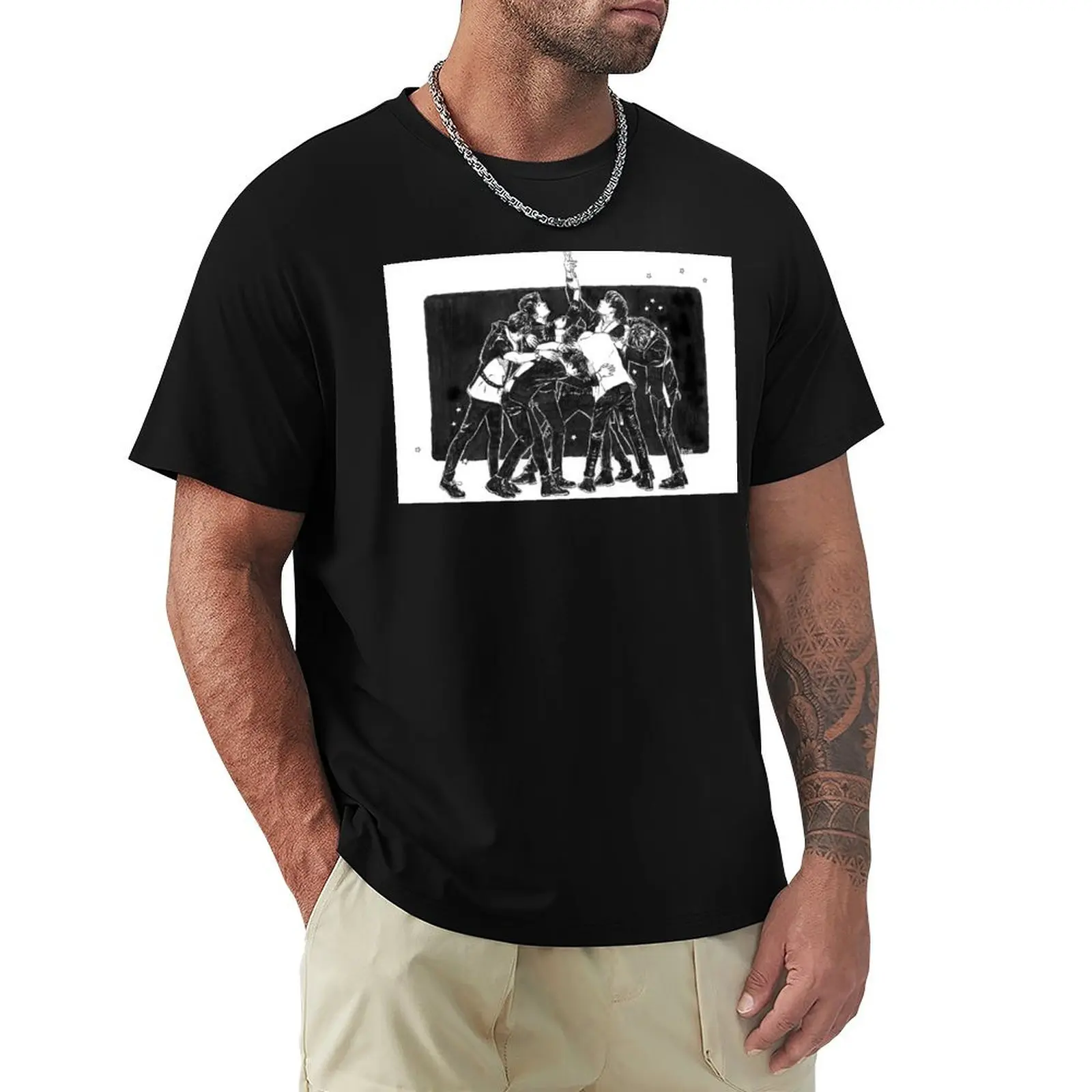 

Fake Love Inktober T-Shirt Sporty Casual Quick Dry T-Shirt