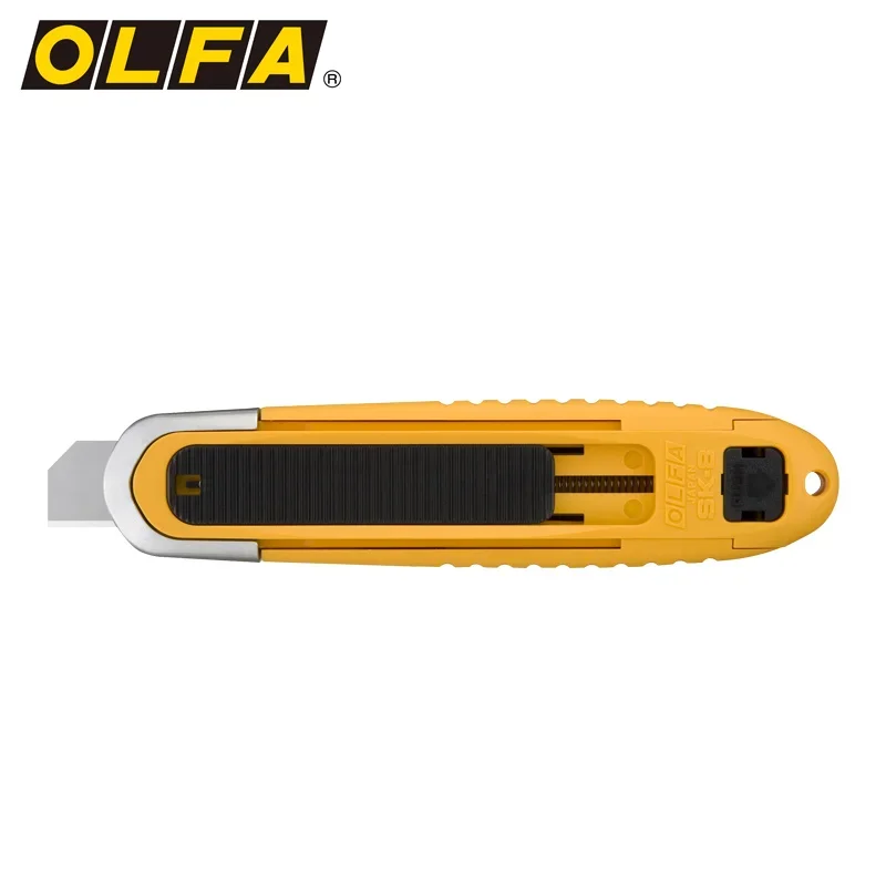 OLFA SK-8 سكين الأمان الذاتي التراجع التلقائي القاطع فائدة السكاكين تفريغ أدوات قطع الورق المتطابقة شفرة SKB-8/10