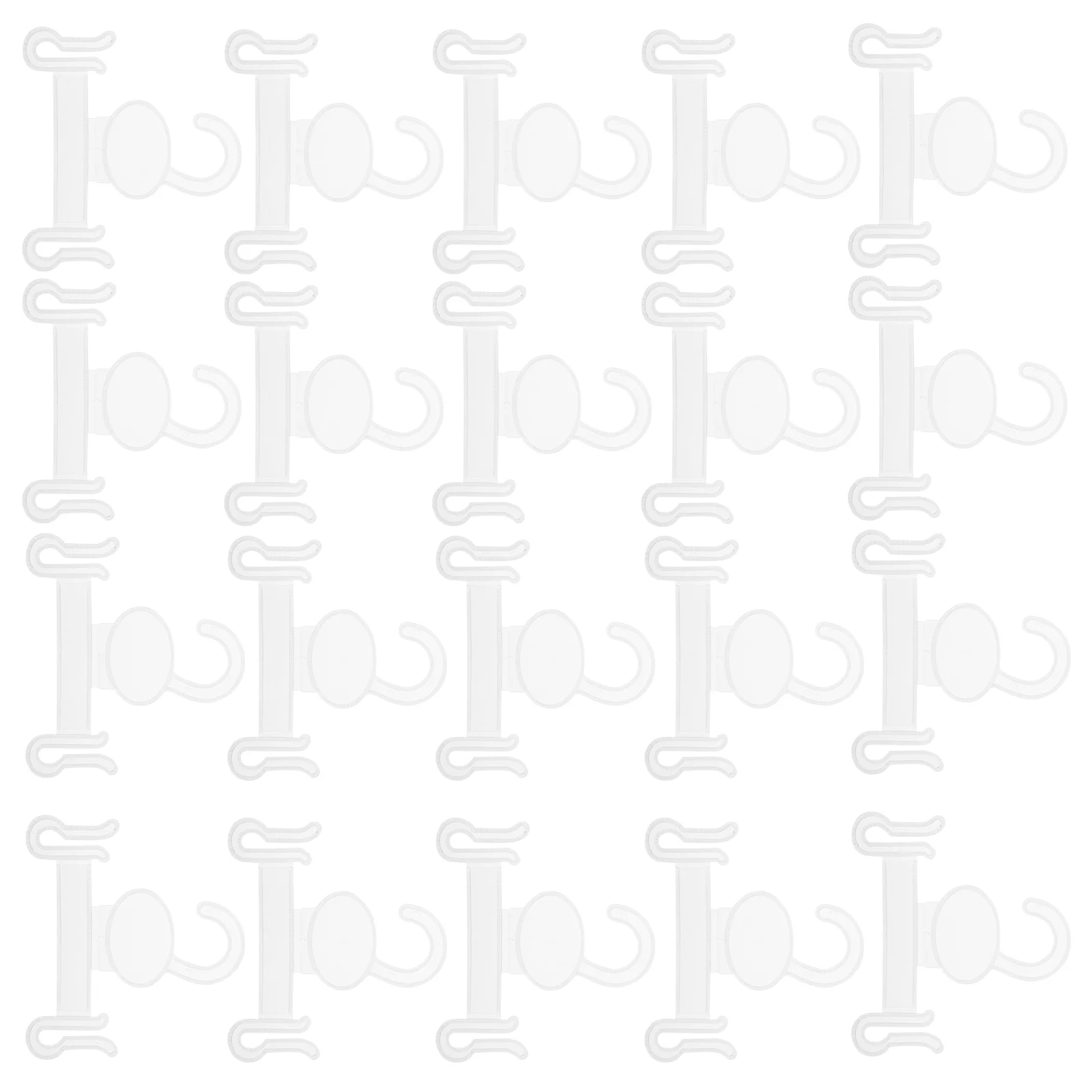 

100pcs Slippers Sandal Hooks Spacesaving Rack Closet Organizer Wall Mount Hat Rack Retail Shoe Hangers Cotton Material