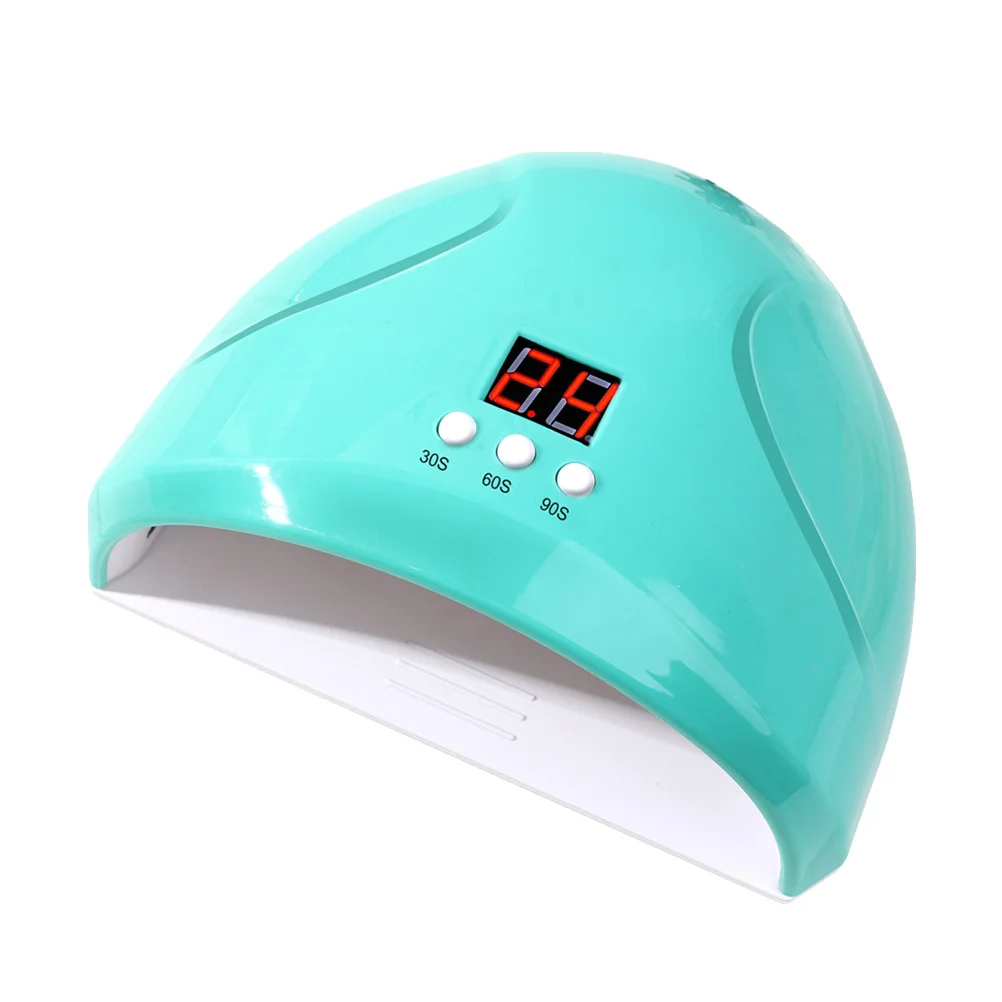 36W Nail Lamp Gel Polish Curing Machine With 3 Timer Settings Lcd Display Smart Sensor Manicure Dryer Uv Led Nail Drying