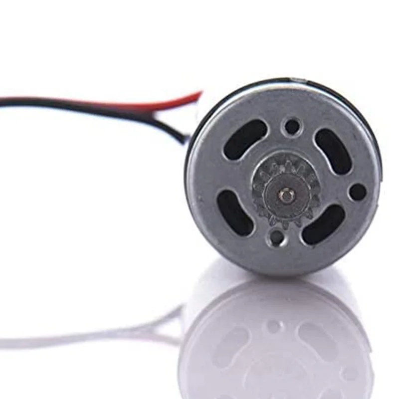 15-DJ01 390 Motor with Gear Car Parts for S911 S912 9115 9116 RC Car 390 Motor Electric Brushed Motor Replacement