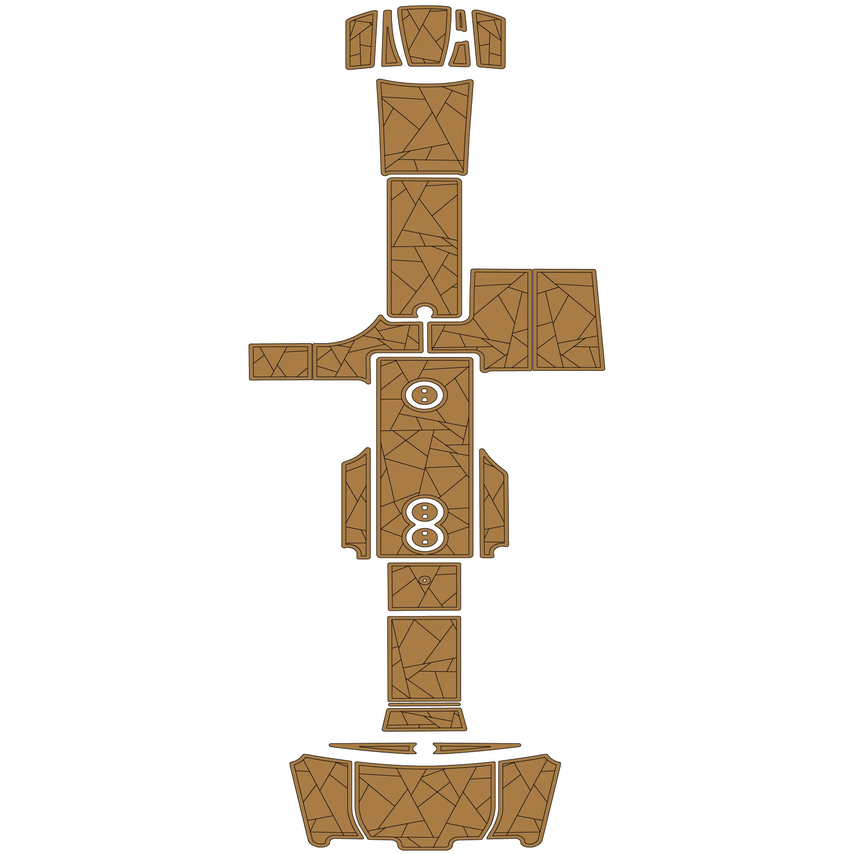 

Custom EVA Non-Slip Boat Deck Mat for 2004-2011 Mastercraft X80 - Multiple Color Options, Durable Marine Grade