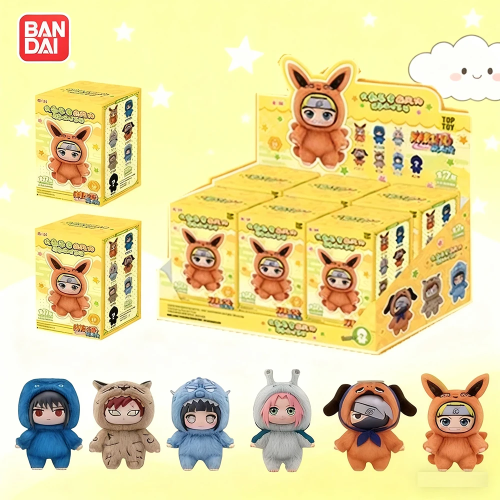 

Bandai Naruto Wind Beast Blind Box - Cute Plush Figure Set for Anime Fans, Collectible Christmas Birthday Gift for Boys Girls