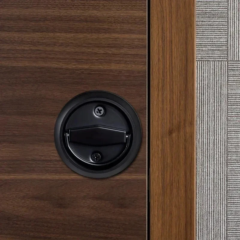 

Встраиваемый скрытый дверной замок из нержавеющей стали с ручкой, без ключа, механический, для наружного применения, огнестойкий, для домашней безопасности