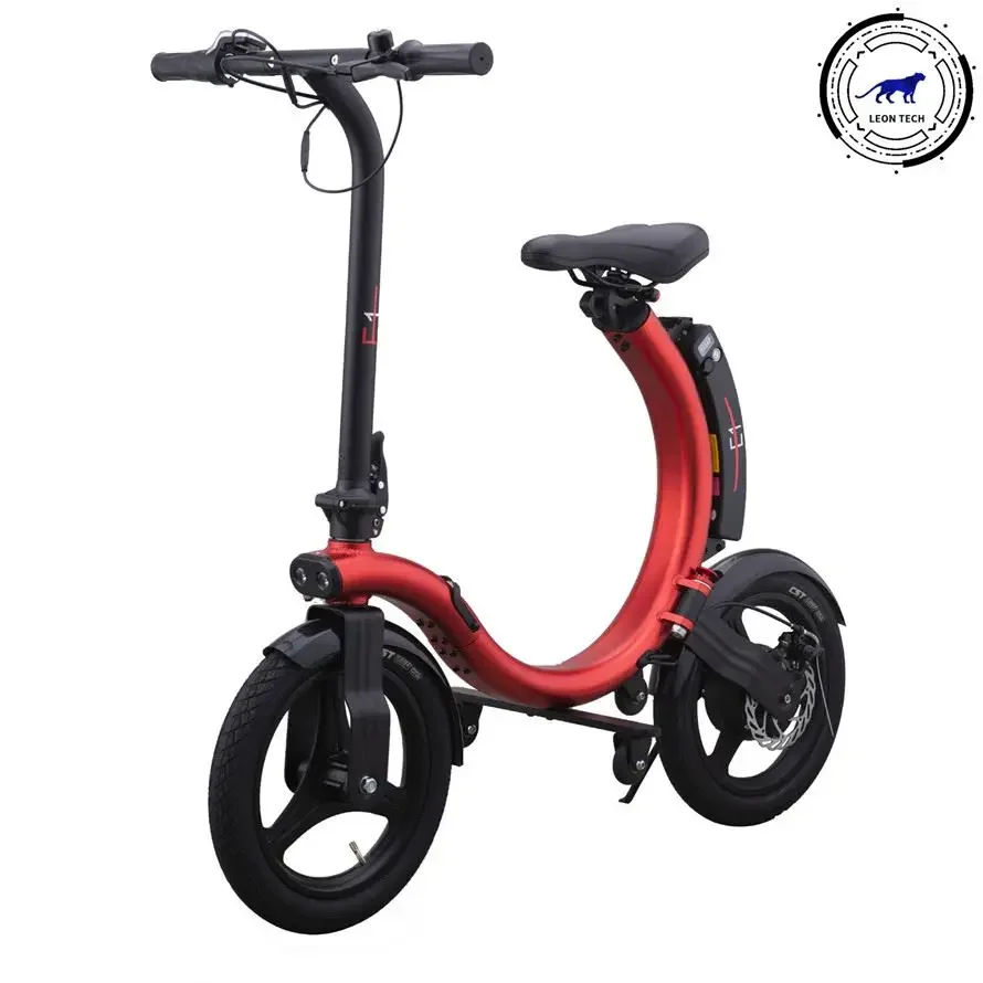 Factory Supply 350W 36V 12Inch Two Wheels Electric Mini Bike With Disc Brake Small Size Light ICEWHEEL A10 Electric Bicycle