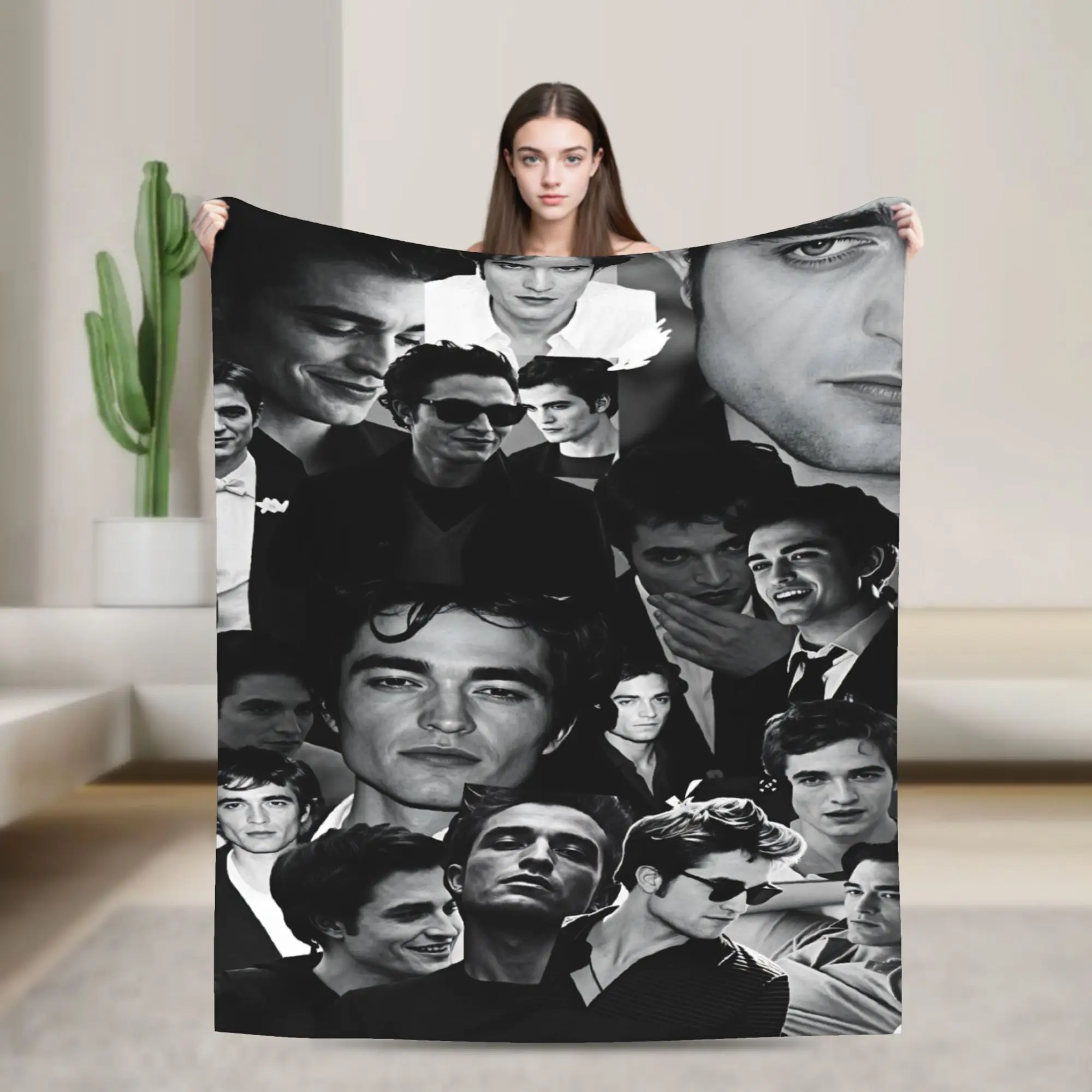 Twilight Saga Edward Bella Super Warm Blankets  Camping Plush Throw Blanket Funny Couch Bed Flannel Bedspread Sofa Bed Cover