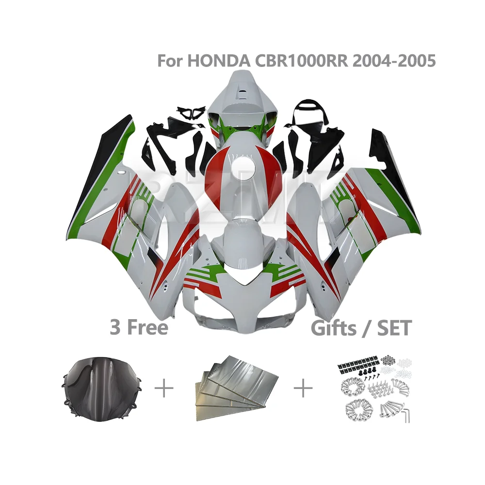 

Motorcycle Fairing Kit FOR HONDA CBR1000RRR 2004-2005 CBR 1000RR ABS Injection Customized Fairings Body Parts Set H1005-1010b