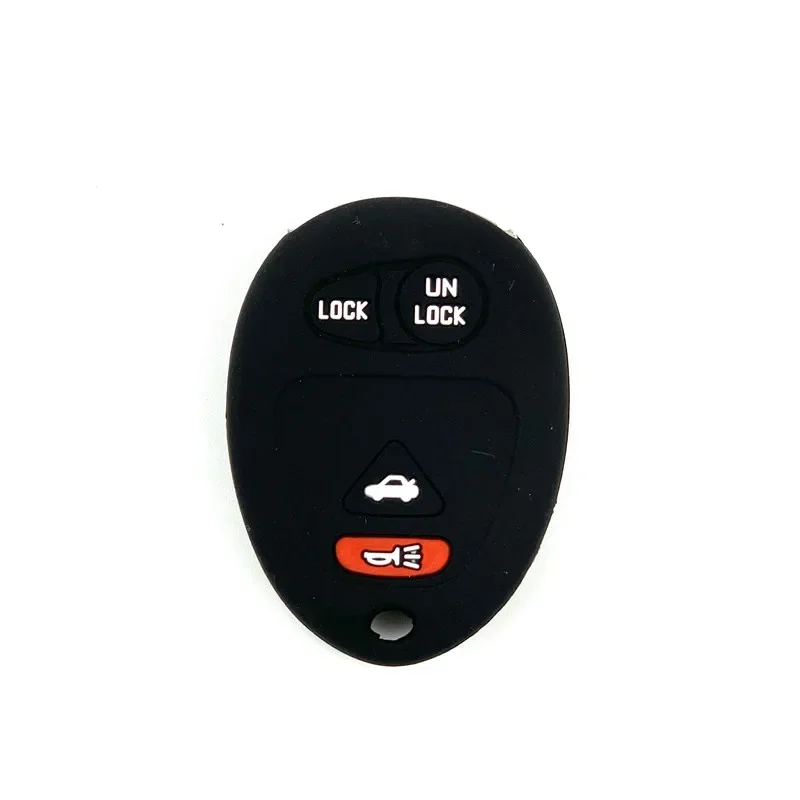Silicone car Key Case cover set shell For Chevrolet tahoe yukon suburban For GMC for Cadillac for Buick 6 button key cover