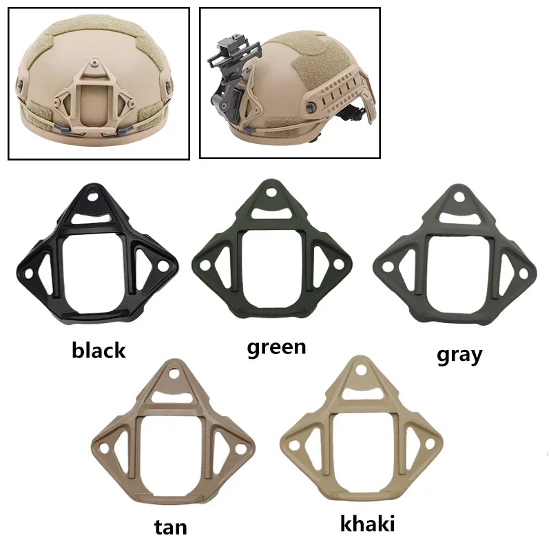 

Tactical NVG Mount FAST tactical helmet 2.0 VAS Shroud AF Mich Helmet Aluminium Bracket Base