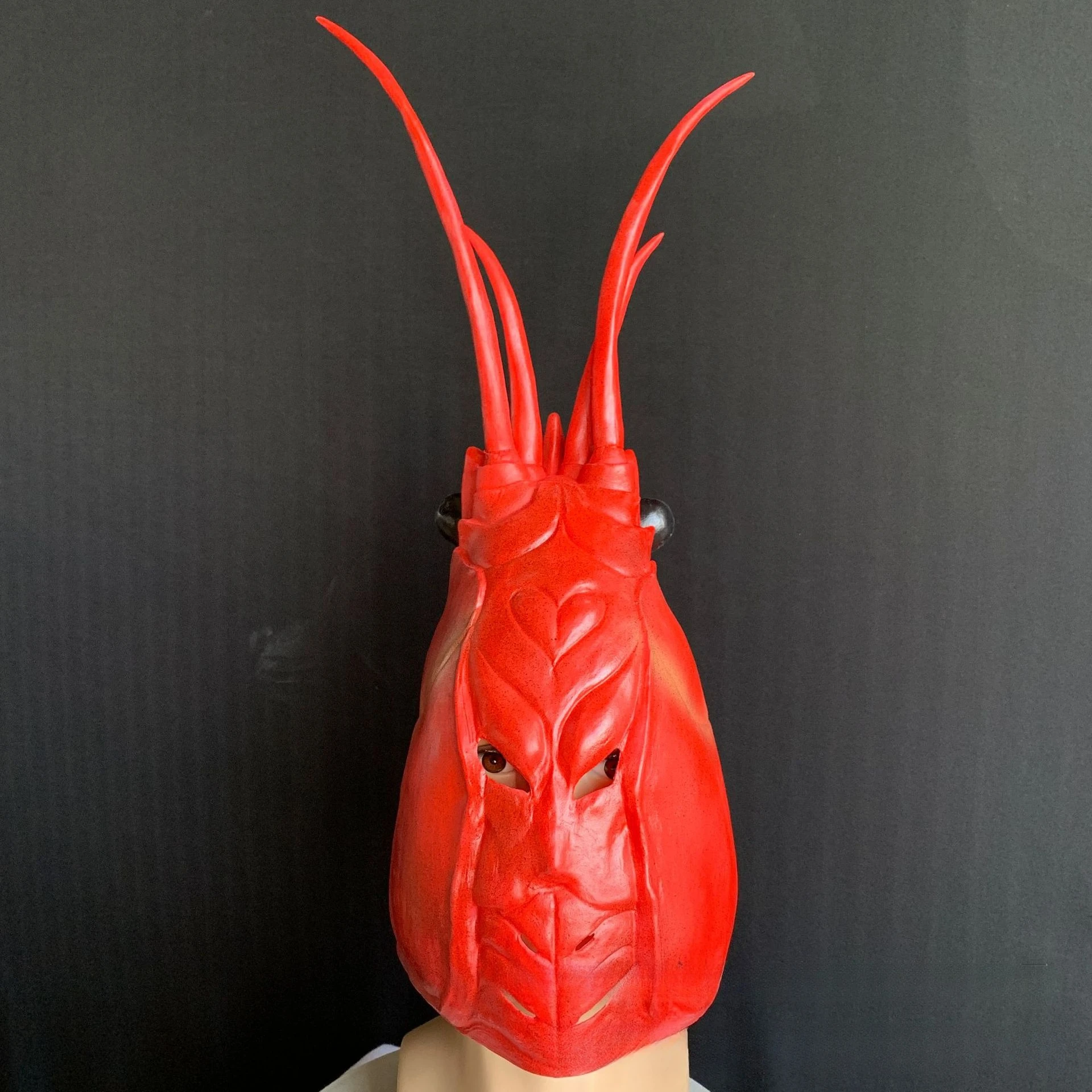 Lobster Head Mask & Crab Claw Latex Gloves  Creative Props for Cosplay, Events, and Games