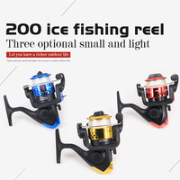1Pc Folding Spinning Fishing Reel With 100m Fishing Line 5.1:1 Gear Ratio Portable Ultralight Fishing Reel