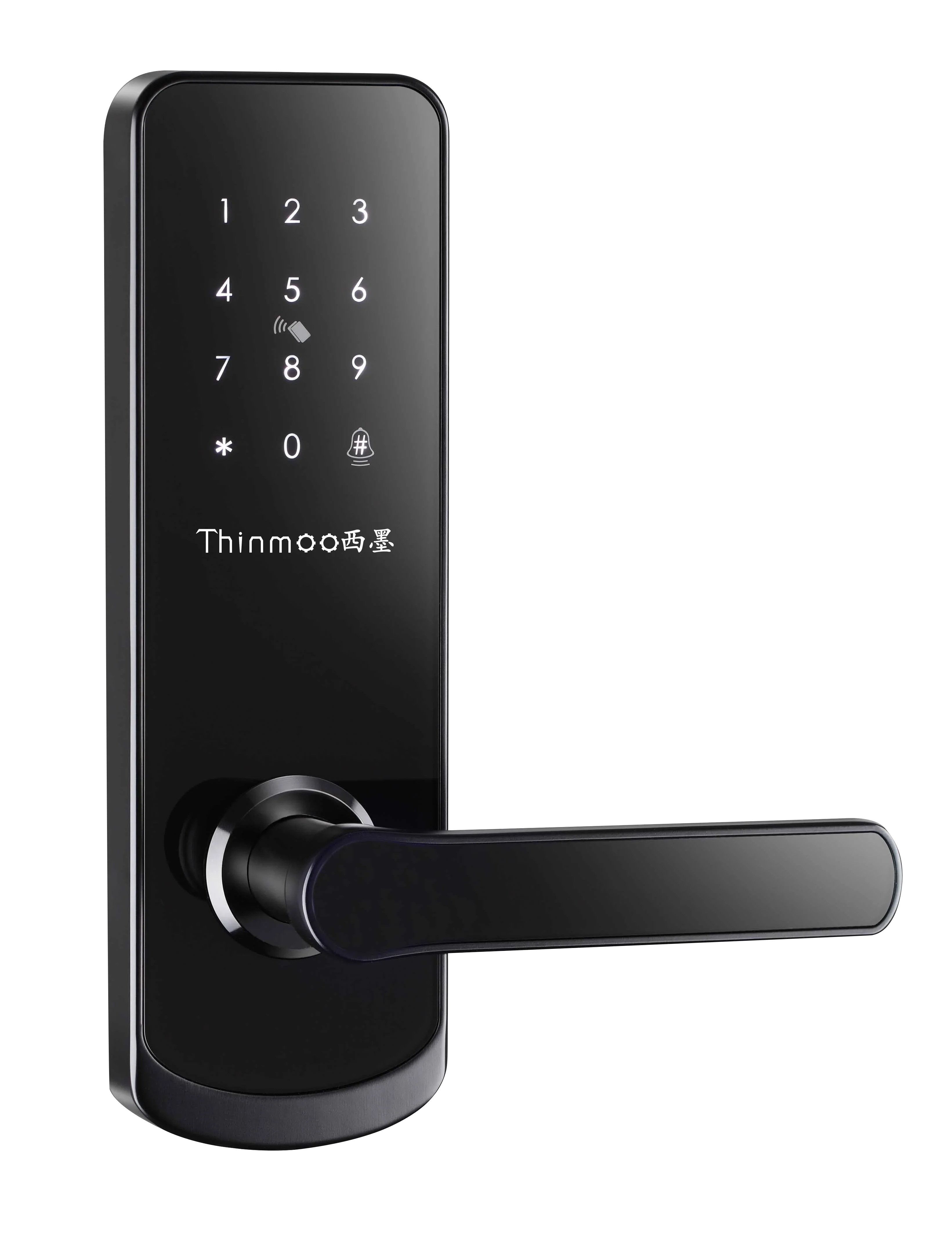 Thinmoo intelligent biometric Fingerprint Lock finger recognition bluetooth RFID smart acess control fingerprint door lock