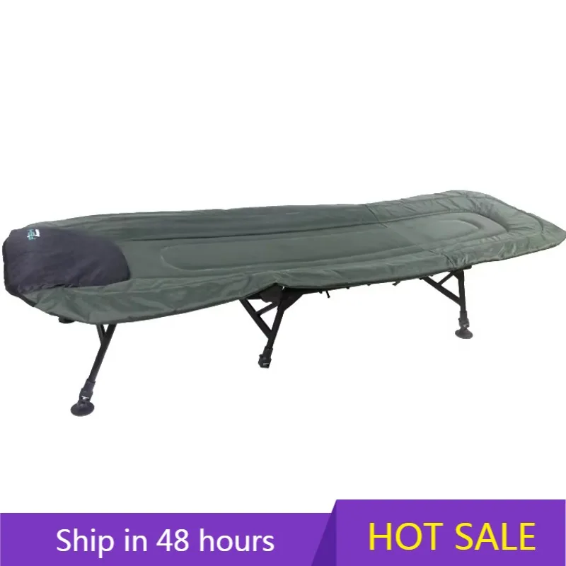 パワーリープ セルコ 在庫あり スチール製 折りたたみ式 調節可能脚 カープフィッシング ポータブルベッドチェア