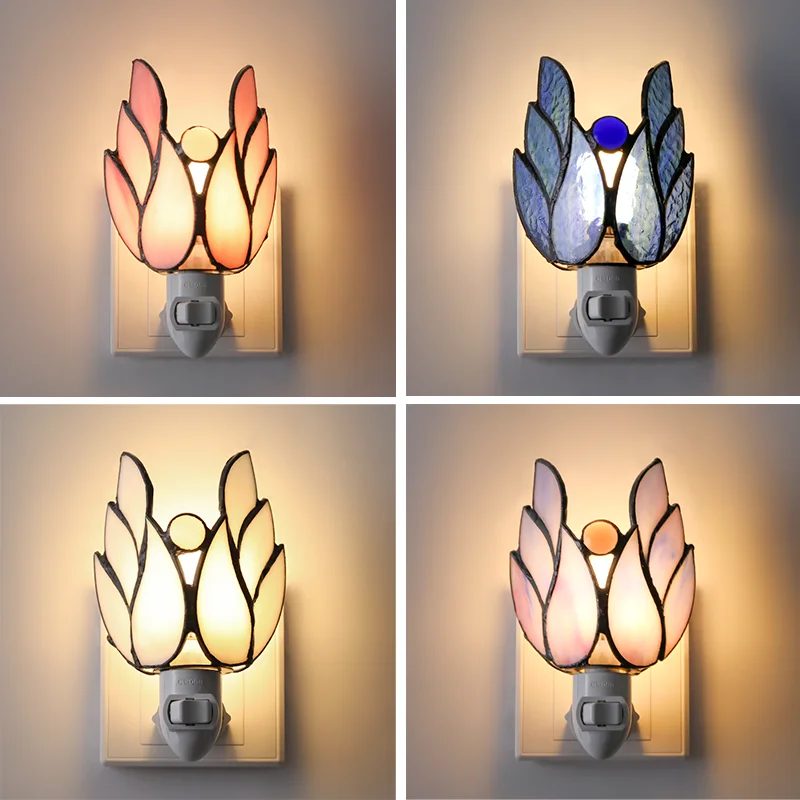 Angel Nightlight Creative Atmosphere Plug in Bedroom Sleep Light Mother Healing Series Bedhead Companion Nightlight
