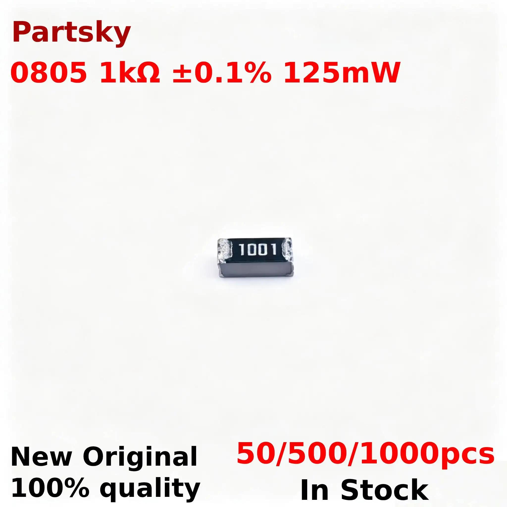 50/500/1000pcs New RT0805BRD071KL 0805 1kΩ ±0.1% 125mW Thin Film Resistor In Stock