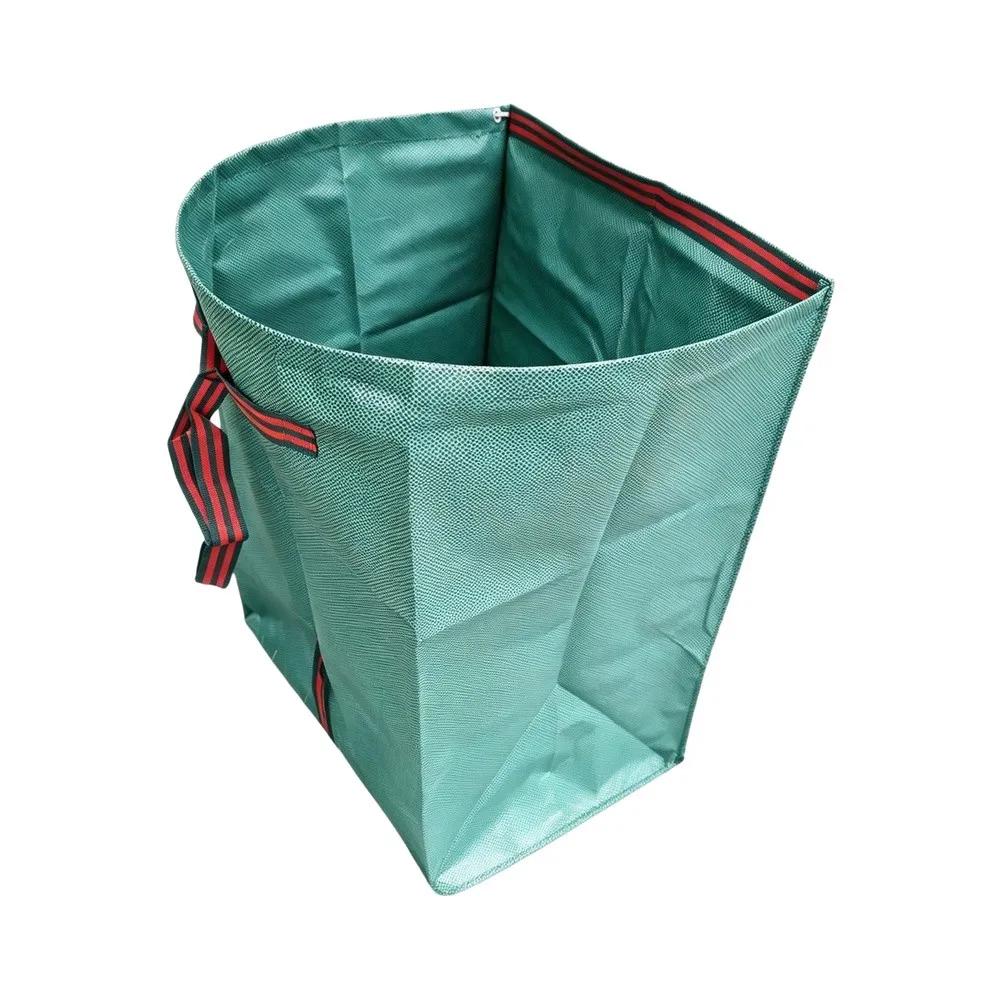 Yard Waste Bag Supporting Efficient Yard Cleanup Through Stable Upright Posture and Convenient Handle Placement 40 53 72 Gallon