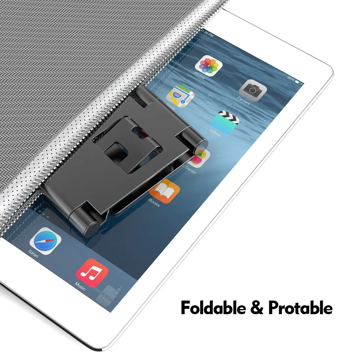 Support de tablette réglable Licheers, support de tablette universel, support de téléphone Portable, pour appareils de 4 à 13 pouces-N38R