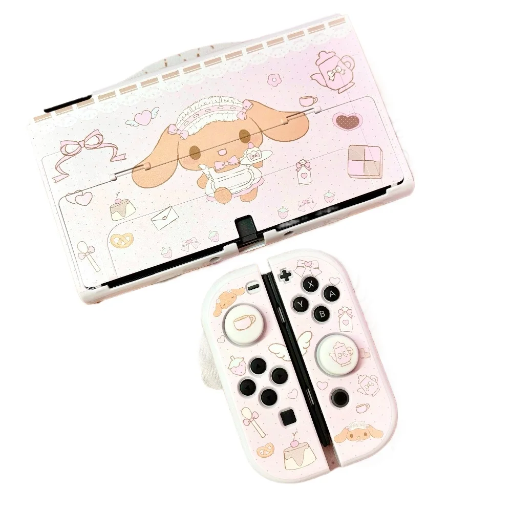 Oryginalne etui ochronne w stylu Ins na Nintendo Switch 2/OLED/LITE, dzielona obudowa konsoli, etui na stację dokującą Joy-Con, akcesoria. — zdjęcie produktu 7