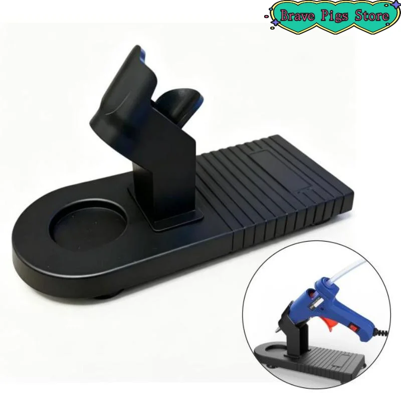 [HM]Hot Glue  Stand With Stable Non Slip Base And Heat Resistant Design Portable Tool Organizer For DIY Crafting Home Repair[HM]