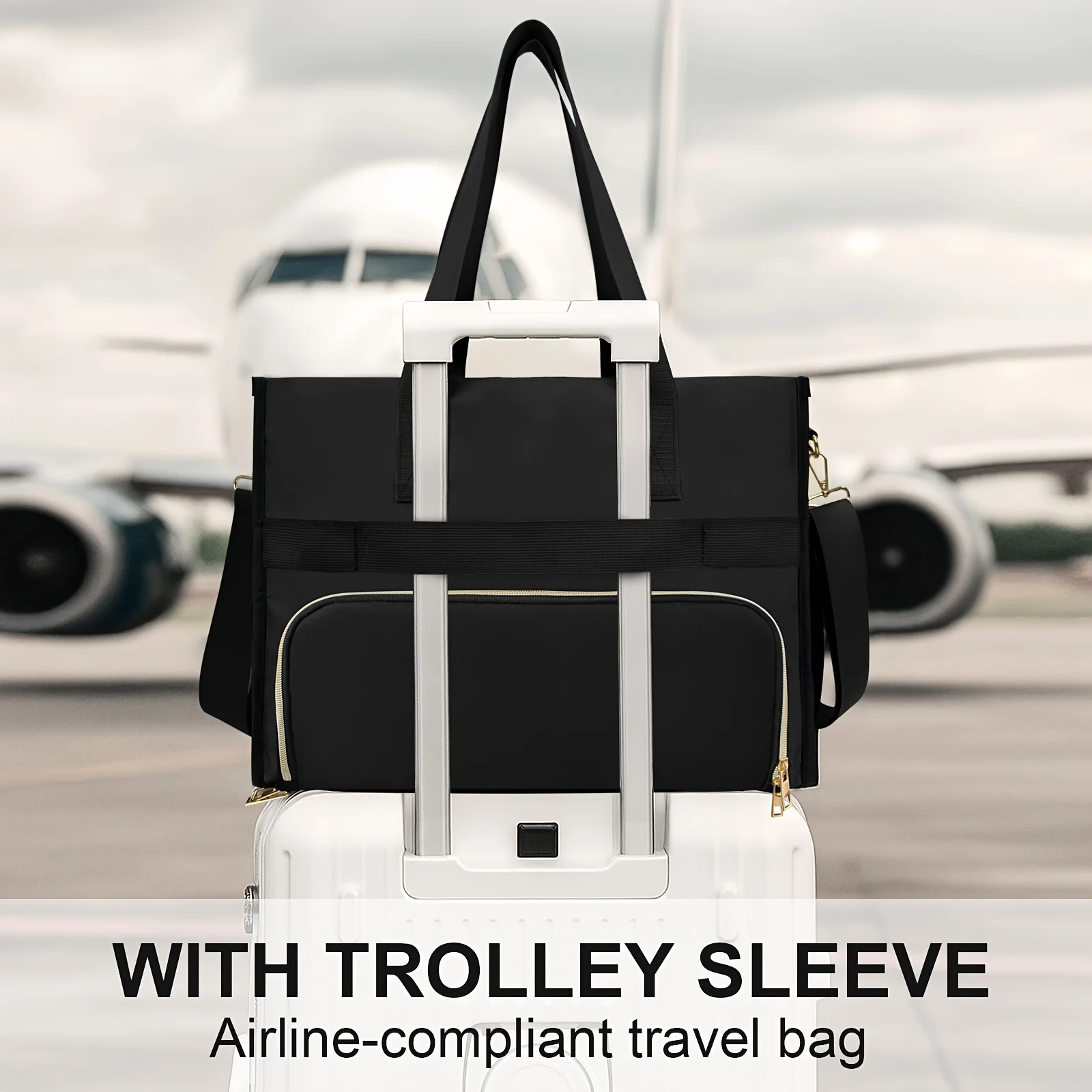 حقيبة غداء معزولة للنساء مع حجرة كمبيوتر محمول مقاس 15.6 بوصة وجيب جانبي سعة 40 أونصة، حقيبة عمل من قماش أكسفورد للمكتب والمدرسة