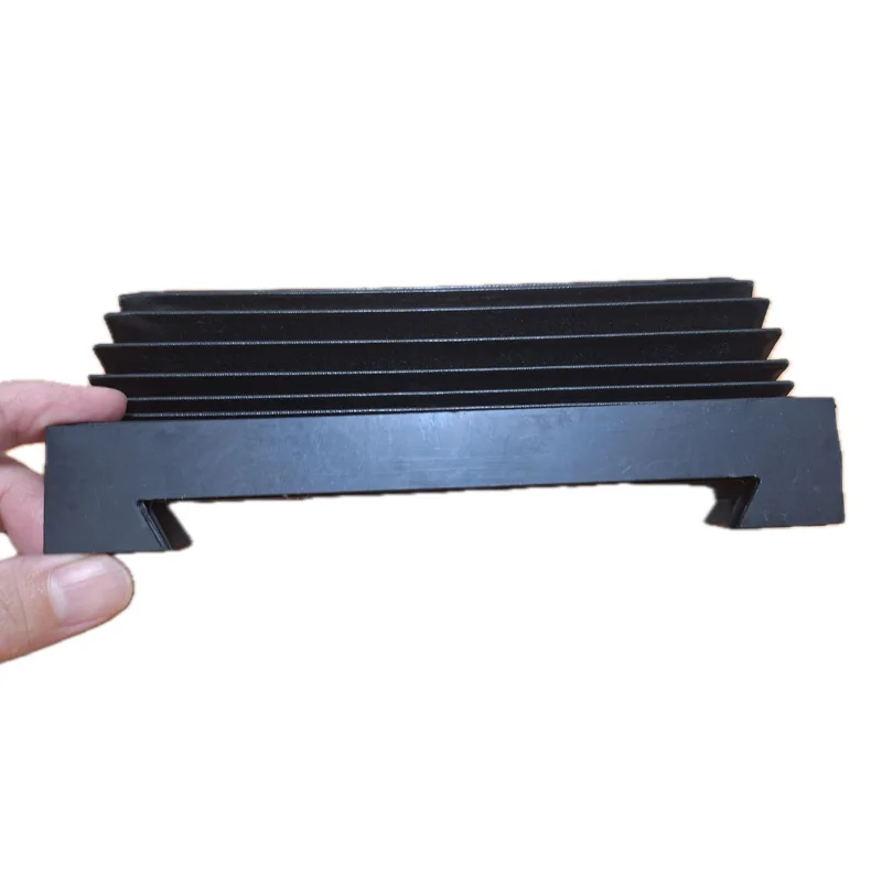 Customized protective accordion cover bellows cnc Lmax = 200mm