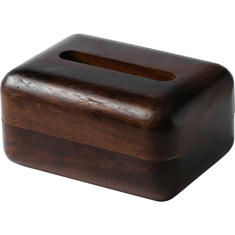 

Коробка для салфеток Wabi-**** из твердой древесины в ретро-стиле, нордическая коробка из ореховой бумаги, украшение для домашнего журнального столика в гостиной