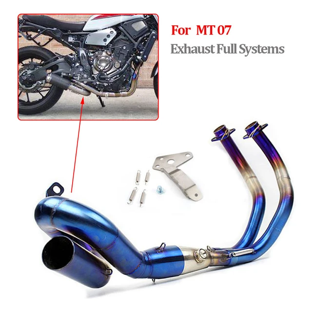 排気系マフラー ヤマハ MT07 XSR 700 FZ-07 MT 07 修正された 小規模