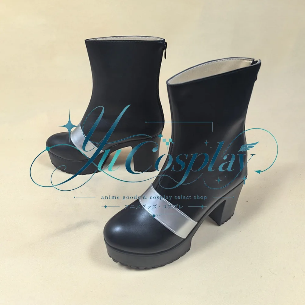 Anime Character Eren Yeager Final Chapter Cosplay Shoes Custom Boots Convention Performance